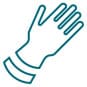 Icon of a glove