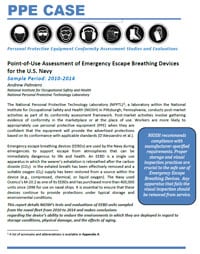 Cover page for PPE-CASE-P2018-0105 report