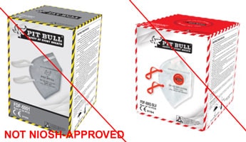 PitBull Safety Products is not a NIOSH approval holder.