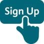Sign Up button icon