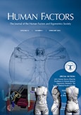 A paper describing anthropometric procedures for protective equipment sizing and design wins the Human Factors Prize
