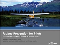 Cover of NIOSH publication 2016-162 Fatigue Prevention for Pilots
