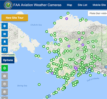 FAA Aviation Weather Cameras locations