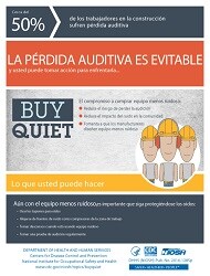 Buy Quiet poster - Spanish version