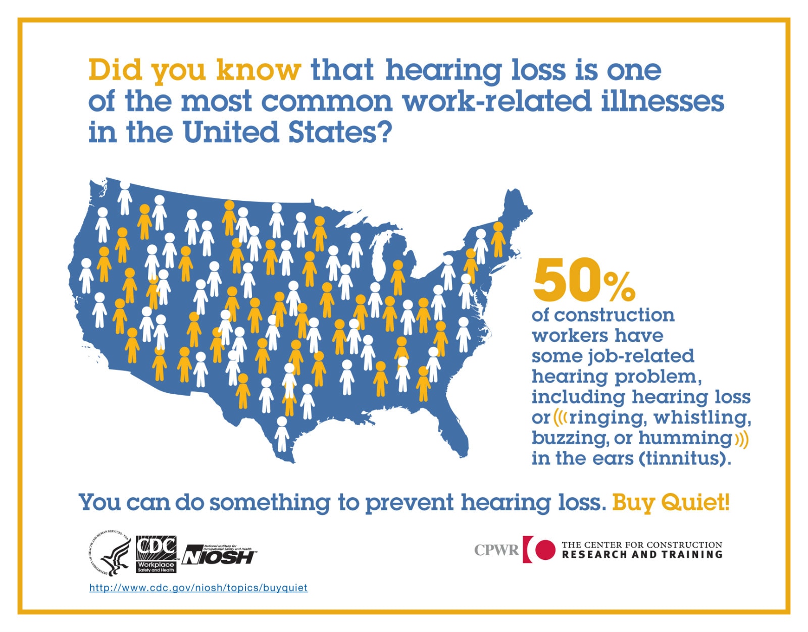 Did you know that hearing loss is one of the most common work-related illnesses in the United States?