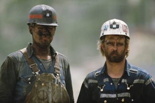 2 oil field workers
