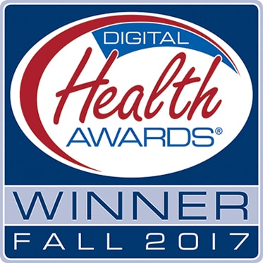 Fall 2017 Digital Health Award Winner logo