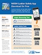 cover of NIOSH doc 2017-129 NIOSH Ladder Safety App Infographic