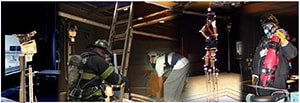 collage of images from human factors lab at NIOSH