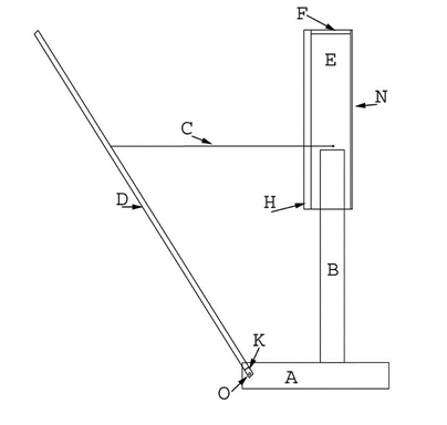 Figure 1(b): Side view of Ventilated headboard (canopy not shown)
