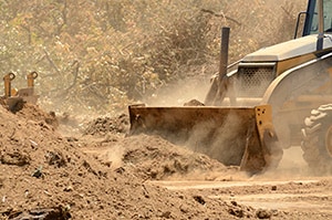 Bulldozing Back Dirt