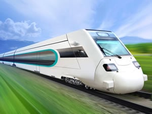 A high-speed train