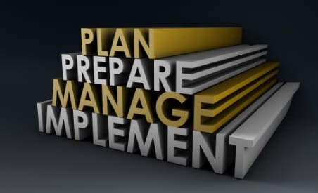 Plan, Prepare, Manage, Implement