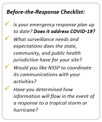 emergency response checklist