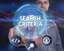 search criteria  graphic