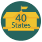 40 states