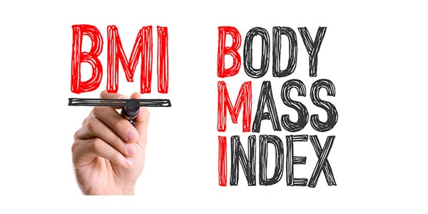 Four body types to show classes of body mass index - Media Asset