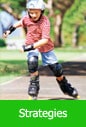 Image of a kid in inline skates