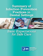 Summary of Infection Prevention Practices in Dental Settings cover