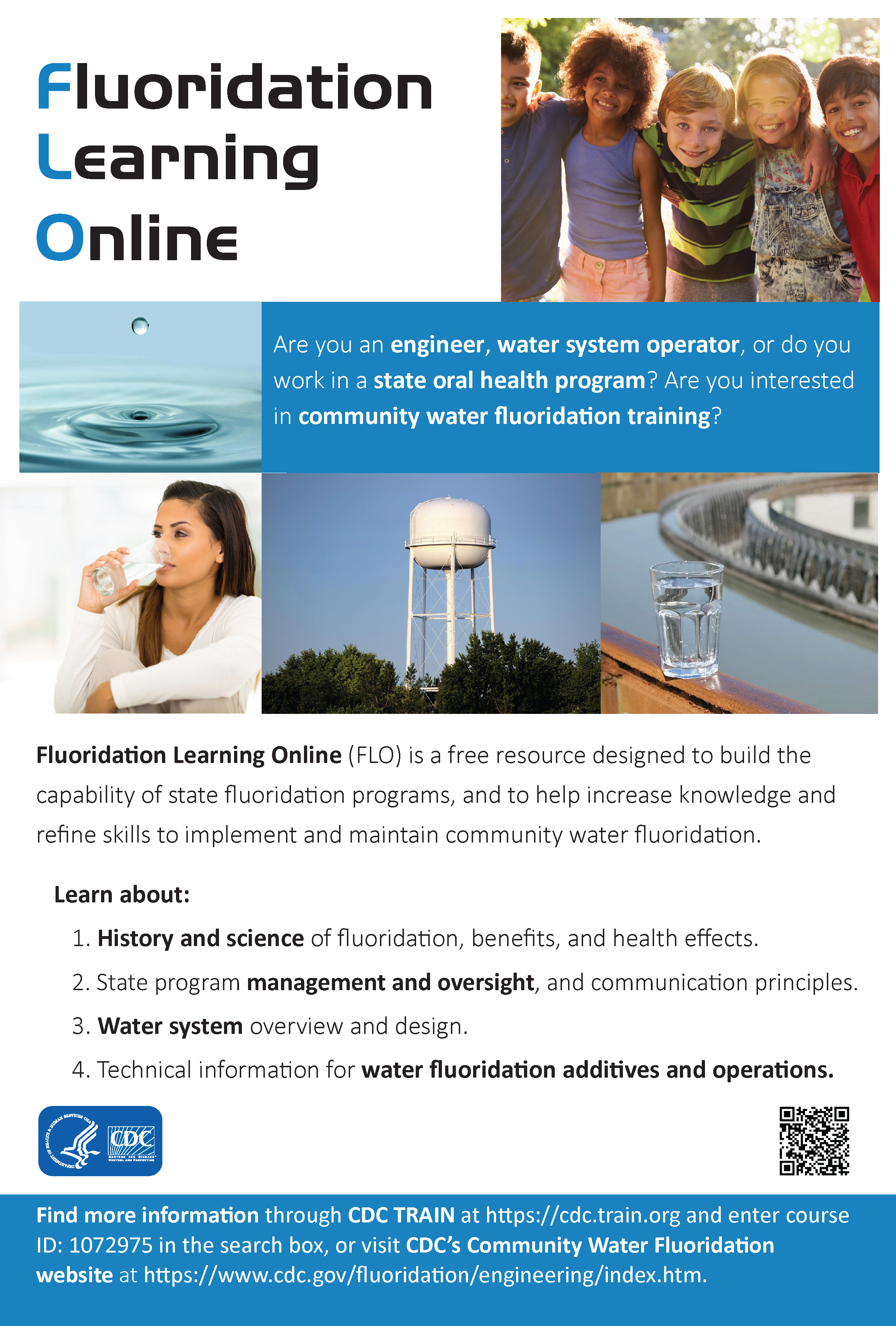 Fluoridation Learning Online Poster