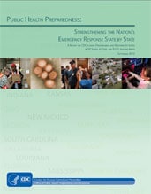Public Health Preparedness report cover for 2010 Report