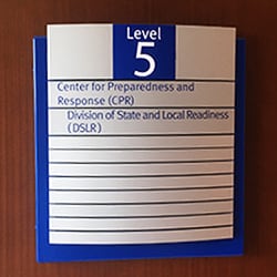 CDC's DSLR Office Sign