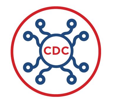 CDC digital connection lines forming a circle