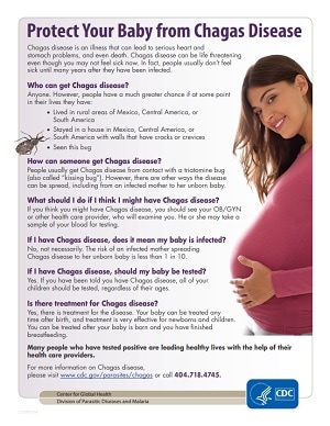 Fact Sheet: Protect Your Baby From Chagas Disease