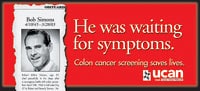 Colonn cancer screening billboard