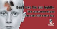 Kids and Sunscreen Billboard