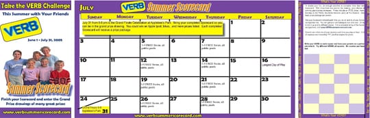 VERB Summer Scorecard