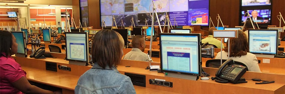 The CDC Emergency Operations Center
