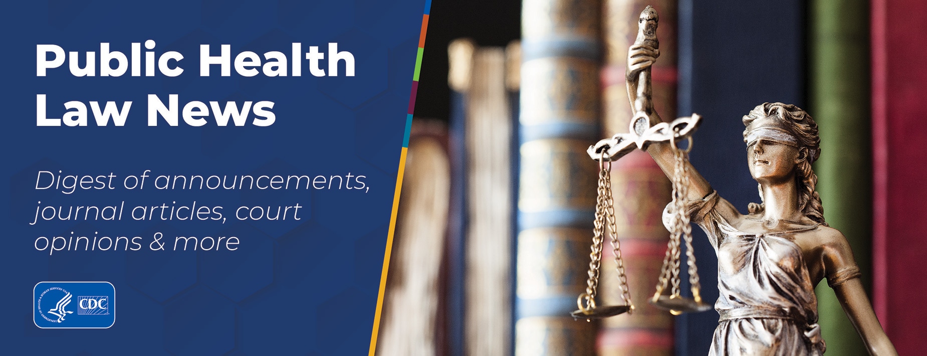 Public Health Law News A monthly digest of announcements, trainings, court opinions & more Subscribe today