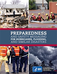 Mensajes de preparación y seguridad para huracanes, inundaciones y desastres similares