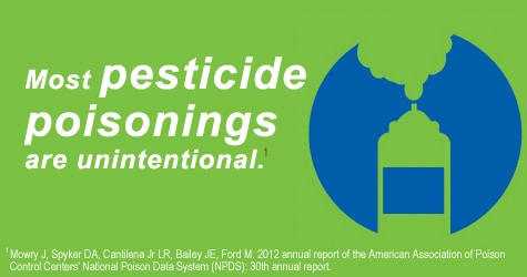 Most poisonings of young children by pesticide exposure are accidental