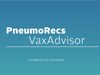 PneumoRecs VaxAdvisor mobile app available in iOS and Android