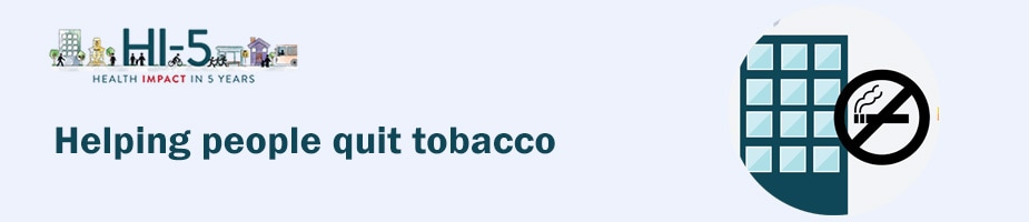 Statewide Tobacco Interventions Banner