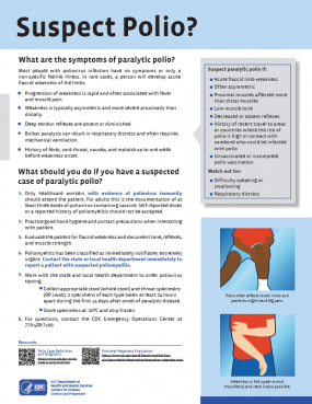 Polio Factsheet Suspect Polio Screenshot