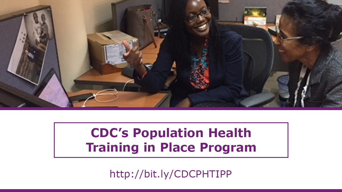 CDC's Population Health Training in Place Program