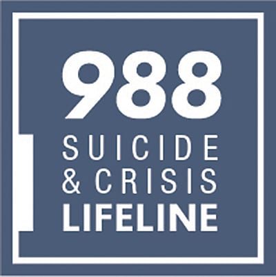Logo for 988 Suicide and Crisis Lifeline