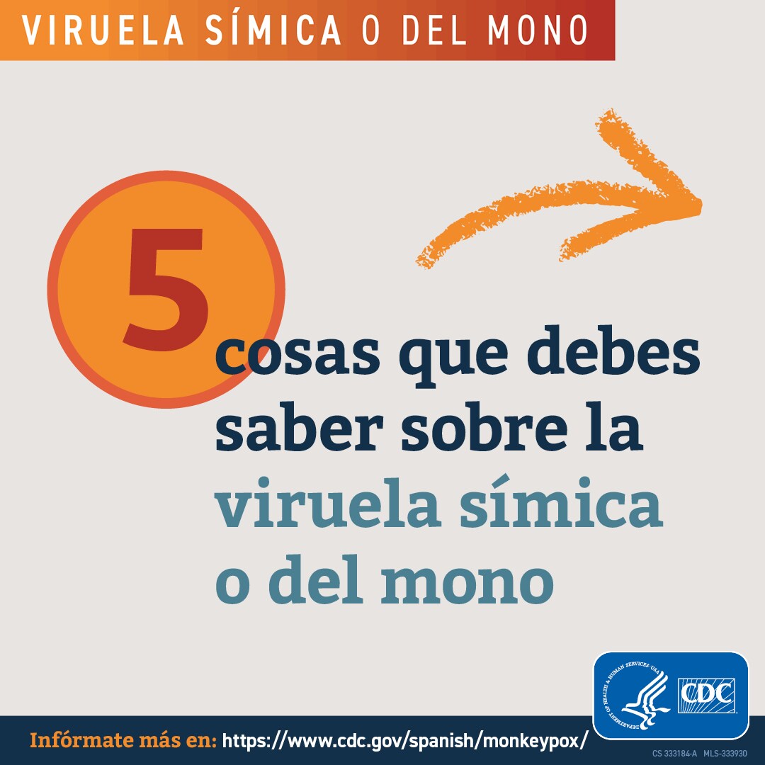 5 Cosas que debes saber sobre la viruela símica o del mono