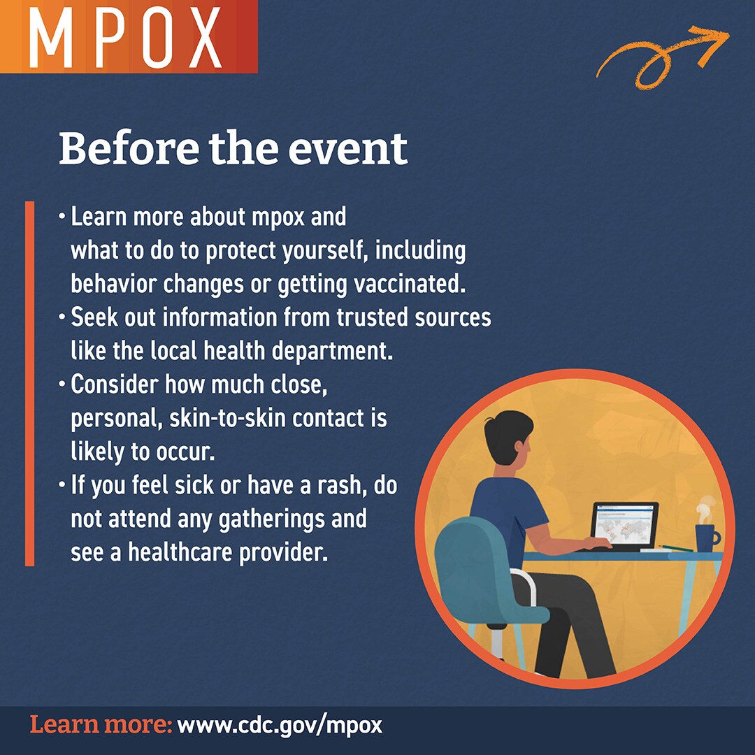 Before the event mpox social media button