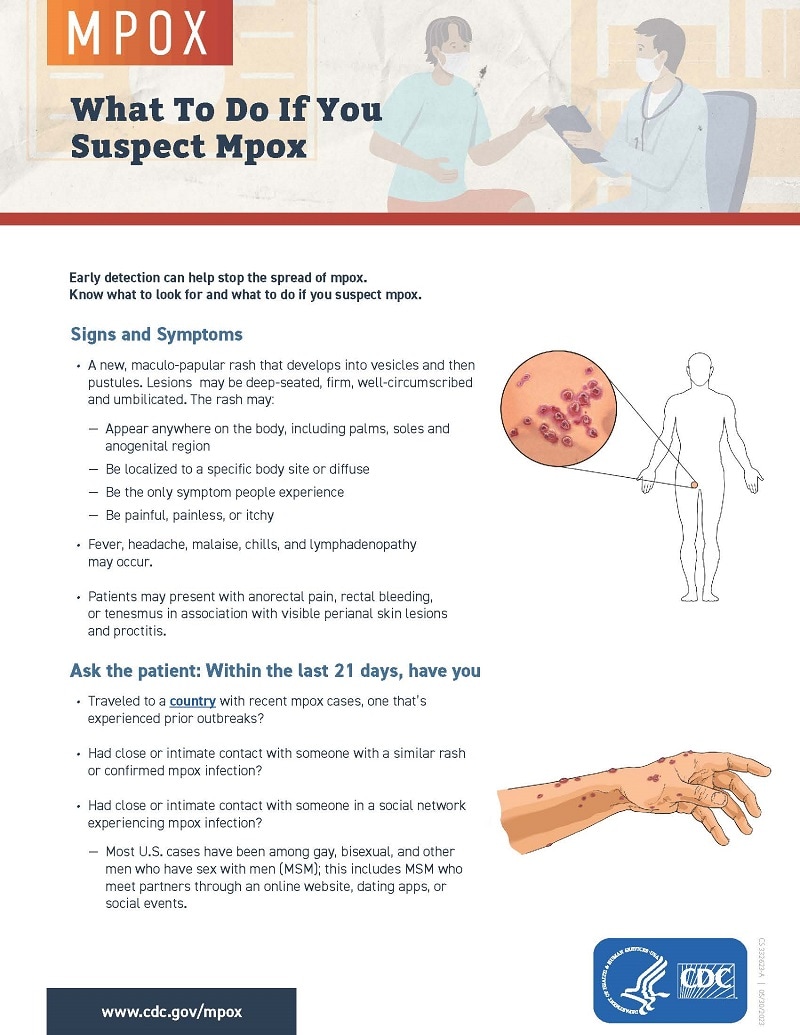 What To Do If You Suspect Monkeypox, PDF thumbnail