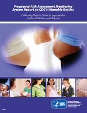 Snapshot Report cover, images of pregnant women. 