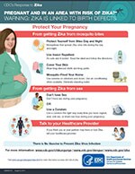 Women in areas with risk of zika: protect your pregnancy