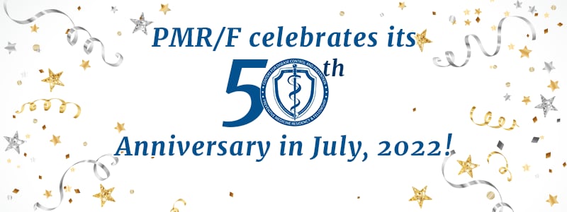 PMR/F celebrates its 50th Anniversary in July, 2022!
