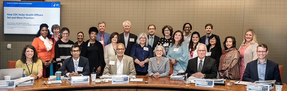 State and local health officials at the New Health Official Orientation, June 2019.