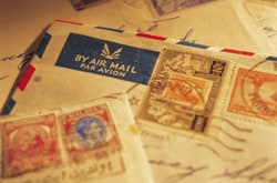 Airmail letters