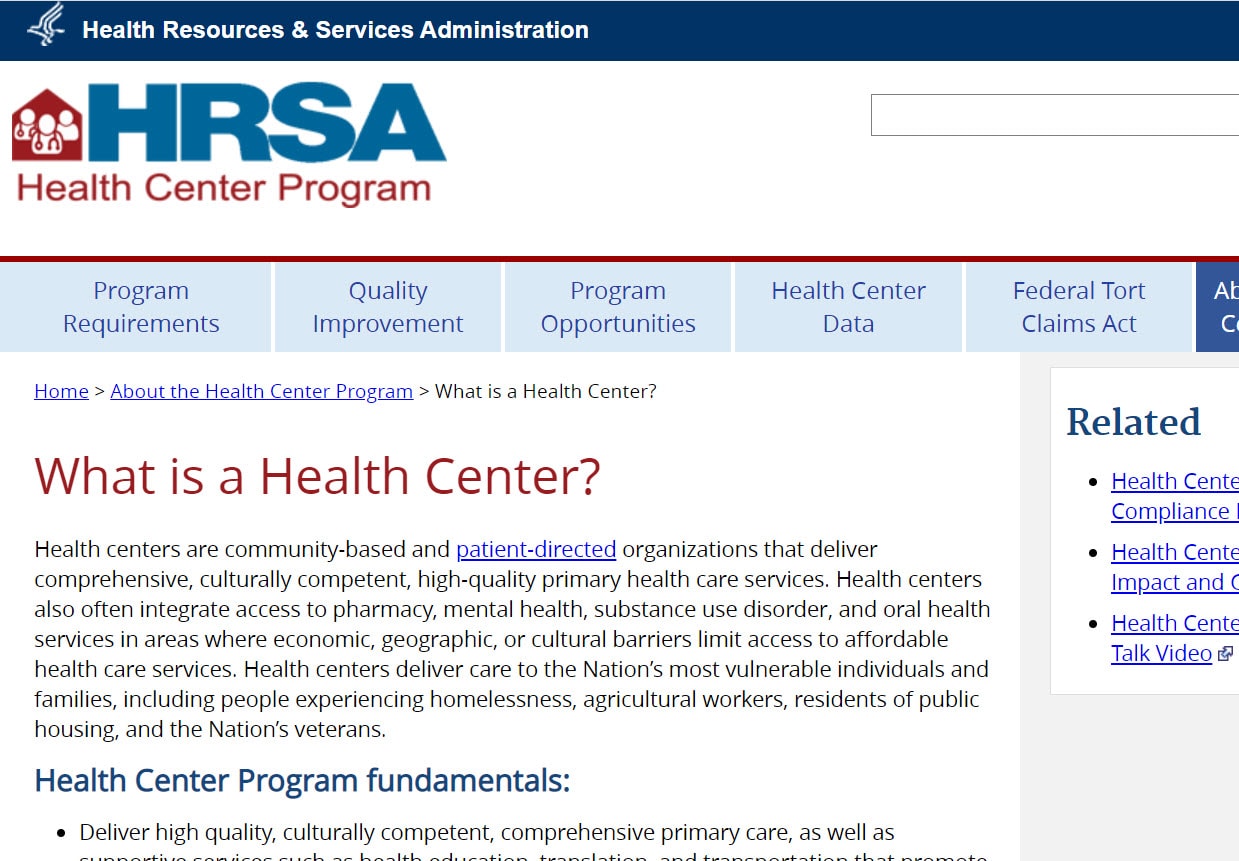 What is a Health Center?