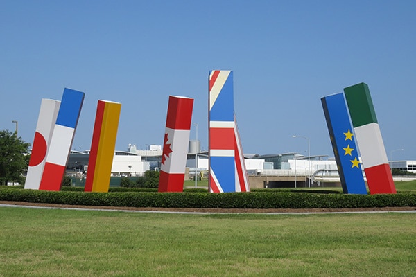 George Bush Intercontinental Airport in Houston.